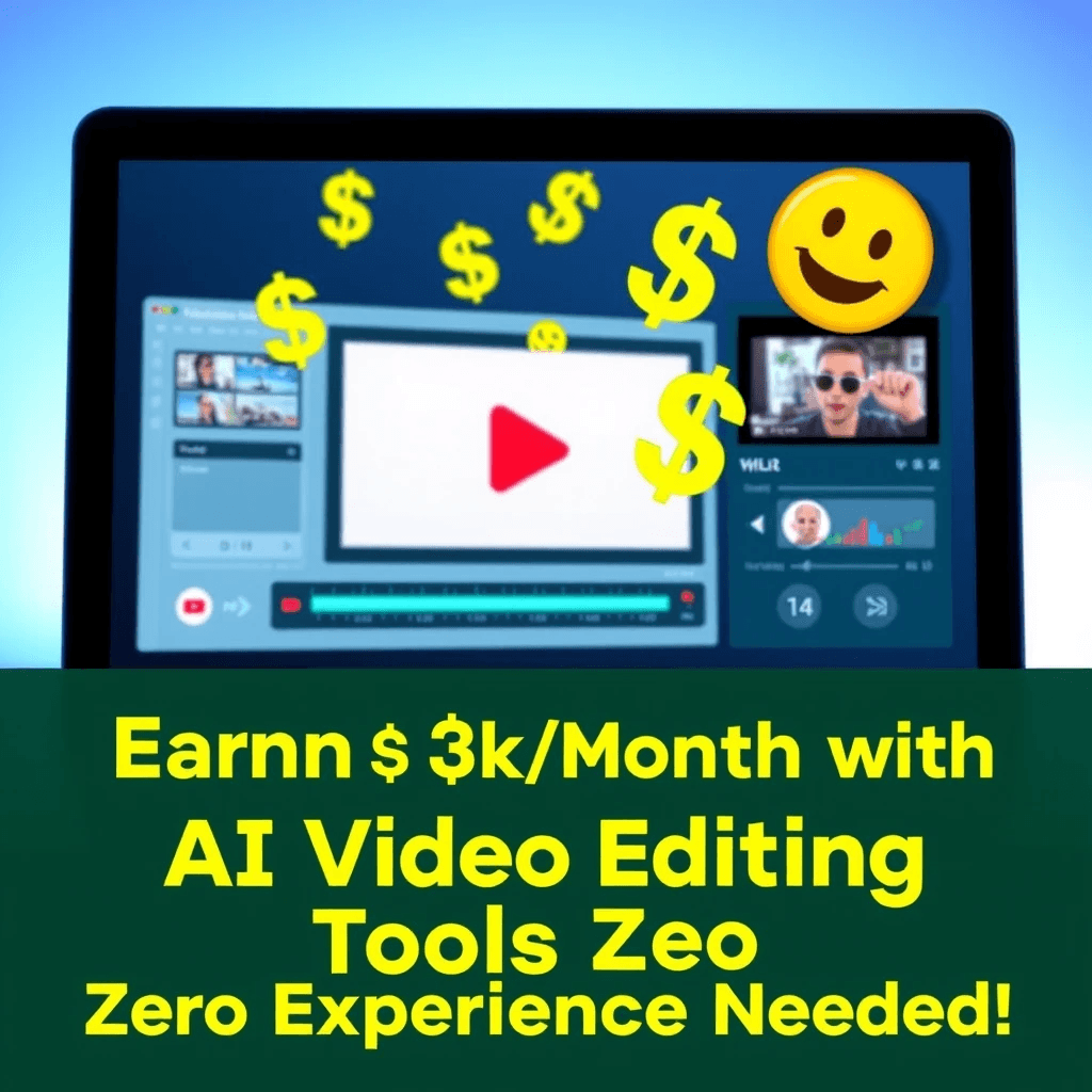 Make money with AI video editing tools