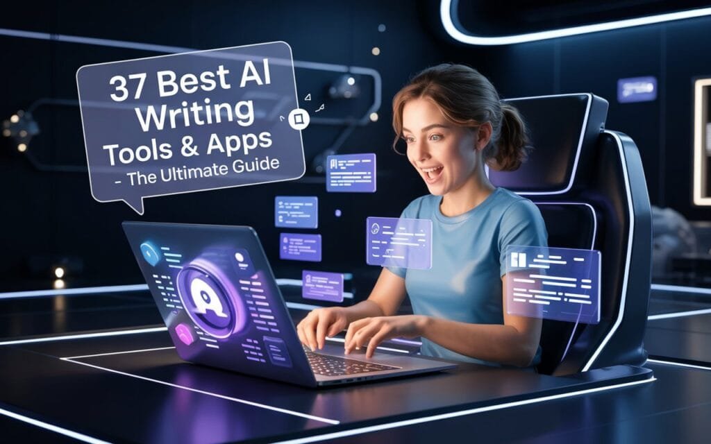 Ultimate Free Guide to 37 Best AI Writing Tools & Apps