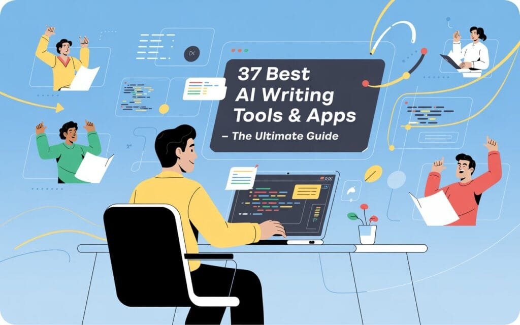 Ultimate Free Guide to 37 Best AI Writing Tools & Apps
