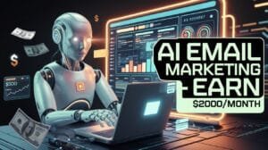 how to earn $2,000+/month with AI email marketing! Automate campaigns