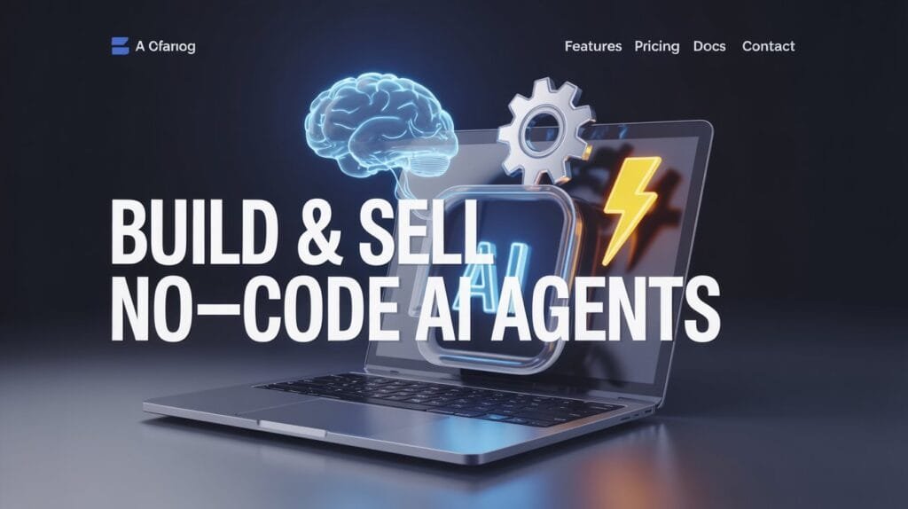 Build No-Code AI Agents That Sell: 7 Steps to Profit Fast Metadescription Learn how to build and sell no-code AI agents in 7 easy steps. No coding needed! Start your AI business today—profit from smart tools anyone can use. Introduction To Creating and Selling No-Code AI Agents: The Step-by-Step Guide Build No-Code AI Agents That Sell: 7 Steps to Profit Fast. Really? Yes. The space for artificial intelligence is changing at lightning pace, but you don’t have to know how to code to get in on the action. No-code artificial intelligence software now allows everyone from start-ups to business people and freelancers to build sophisticated AI agents without ever writing one line of code. No matter what you want to do with customer service automation, creating content assistants, building think-and-act-human tools, etc., you can achieve it with the help of AI agents. And the coolest part? Whoever owns these agents has the potential to sell them and turn the agents into a legitimate business. Here, you will learn how to design and sell no-code AI agents even if you don't know how to code at all. Table of Contents What Is a No-Code AI Agent? Why Build No-Code AI Agents? Step-by-Step: How to Build Your First No-Code AI Agent  3.1. Find a Problem to Solve  3.2. Choose Your No-Code AI Platform  3.3. Design the Agent's Workflow  3.4. Build and Test  3.5. Add Personality and UX How to Sell Your No-Code AI Agents  4.1. Sell as a Product  4.2. Offer as a Service  4.3. Turn It into a SaaS Tools You’ll Want in Your Toolkit Real-World Examples Final Thoughts: Start Small, Grow Fast FAQs About Selling No-Code AI Agents What Is a No-Code AI Agent? An agent is also known as an intelligent assistant based on artificial intelligence. An agent can act, make decisions, interact with the end-users, and even integrate with other software tools. When we refer to the term “no-code,” we simply mean you don’t write code to build it. What you utilize is the dashboards, natural language commands, and the drag-and-drop tools. Examples of Agents That You May Develop A customer question answering chatbot Research assistant who summarizes news A virtual marketing pro who writes email campaigns A personal financial tracker that makes recommendations A GPT-like niche tool for educators, estate agents, or content writers Why Develop No-Code AI Agents? These are some of the reasons now is the perfect time to get into this space: 1. The Market is Booming AI is the coolest tech trend of the decade. The global AI market will reach $1.8 trillion in 2030. Businesses want customized AI solutions. If you can provide one—even the no-code type—you’re in demand. 2. Low Barrier to Entry With the help of services like Zapier, Make (Integromat), Bubble, ChatGPT, Replit Ghostwriter, and Agent.so, nearly everybody can create an AI agent. No prior coding experience is needed. 3. High Profit Potential You can promote the AI agents as: One-time products (templates, plug-and-play bots) Subscription services (SaaS) Freelancing or consulting services It's now possible for many no-code creators to earn $1,000 to $10,000/month. Step-by-Step Guide to Creating Your First No-Code Artificial Intelligence Agents Step 1: Find a Problem to Be Solved Any worthwhile product solves a problem. Starting points include: What do people waste time on? What activities contain repetition or monotony? What non-tech sectors are underserved? Post on forums such as Reddit, Indie Hackers, or Quora. Consider pain points in small business. Think local: coaches, tutors, plumbers, real estate agents. 💡 Example: Real estate agents often need help managing leads and follow-up emails. A no-code AI agent could handle that. Step 2: Choose Your No-Code AI Agents Platform Depending on your application, you’ll want to select the right tools. The following are some of the best available: 👉 Agent.so OpenAI-powered no-code AI agents builder Easy to use, useful for creating multi-step processes Best for: freelancers and creators 👉 Zapier AI Automates your workflow with triggers + AI Best for: integrating multiple tools like Gmail, Slack, Notion 👉 Bubble Web app builder with logic and APIs Best for: building a SaaS product 👉 ChatGPT + Custom GPTs Ideal for custom assistants within the OpenAI environment Best for: developers who seek to design tailored tools 👉 Replit More advanced but beginner-friendly with AI helpers Best for: developers who want to mix low-code and AI functions Step 3: Specify the Agent's Workflow Now detail what your agent needs to do: What it will be doing What it requires for input (text, form, voice) What it generates (response, email, action) How it connects to tools (Google Sheets, Notion, API, etc.) 💡 Example Workflow: User: “I need to follow up with 10 leads.” Agent: Uses lead data → writes emails → sends them via Gmail → updates a spreadsheet. Design this with flowcharts or rough sketches before you start building. Step 4: Build and Test Your no-code AI agents With your no-code solution: Develop the underlying workflow Add input/output fields Connect it to tools (Zapier, Google Sheets, Calendly, APIs) Test it with real data 📌 Tip: Start small. Design a Minimum Viable Agent (MVA)—one that works for one task and one user. Step 5: Add Personality and UX The final AI agents speak like humans. Include: Welcoming tone of speech Custom branding Tactful filler statements (e.g., “Let me look that up for you.”) You can create natural conversations and even voice agents with platforms like Voiceflow, Tidio, or Landbot. How to Promote No-Code Artificial Intelligence Agents Now that you've created it, here’s how to get paid. 1. Sell as a Product (Template or Web App) List your AI agents on marketplaces: Gumroad LemonSqueezy PromptBase Tidio AI Store Your own landing page (via Carrd, Webflow, or Framer) 💡 Example: “Email Writer AI Agent for Real Estate Leads” – $49 one-time 2. Offer as a Service (Freelancer or Consultant) Small business owners don’t want to learn AI—they just want results. Sell your agent-building experience: Set up agents for businesses Customize ChatGPTs for creators Offer AI automation as a recurring service Post your services on: Upwork Fiverr IndieHackers LinkedIn Local Facebook groups 3. Convert It to SaaS You can turn your AI agent into a subscription product: Add user logins Offer tiered pricing Host it on Bubble or Softr 💡 Example: “AI Assistant for Online Coaches” – $9/month with email writing, calendar help, and CRM tracking. Ways to Stand Out and Succeed ✅ Focus on a Niche Pick one specific group: Etsy sellers, tutors, wedding planners, fitness trainers. Design one amazing tool just for them. ✅ Create a Demo Video of your no-code AI agents Show how your agent works in under 60 seconds using Loom or OBS. Demos build trust and close more sales. ✅ Collect Feedback Efficiently Release early to get real user feedback. Use it to iterate and find better messaging. ✅ Price for Value Don't undervalue yourself. If your agent saves someone hours a week, it's worth $49, $99 or more. Tools You’ll Want in Your no-code AI agents Toolkit Tool What It Does Agent.so Develop smart AI workflows without code Zapier / Make Automate tasks and connect apps ChatGPT / Custom GPTs Power conversations and logic Bubble / Softr Build your own web apps Gumroad / LemonSqueezy Sell digital products Loom Create demo videos Google Sheets Simple storage and data input Carrd / Webflow Launch a landing page quickly Real-World Examples of no-code AI agents Solo entrepreneur sells AI copywriter templates for Etsy shops – earns $2,500/month Agency builds niche GPTs for real estate – charges $99/month Freelancer sets up Zapier + ChatGPT workflows for coaches – charges $500 per setup These aren’t unicorn startups—they’re regular people using smart tools to help others save time. Final Thoughts: Start Small, Grow Big As A no-code AI agents Seller You don’t have to be a programmer, tech wizard, or data scientist to create something valuable with AI. Thanks to no-code tools, everyone can now build and sell AI agents. Start with one idea. Solve one problem. Build one agent. Test it. Sell it. Improve it. The future of work is smart, personalized, and automated—and you can help shape it. No-Code AI Agent FAQs Q: Do I need a business license to sell no-code AI agents? A: Not at the start. Begin as a freelancer or sole proprietor. Register as your business grows. Q: Can I earn money even if my agent is simple? A: Absolutely! People want agents that do one task really well—like follow-up emails or summarizing PDFs. Q: What if someone copies my no-code AI agents idea? A: Focus on execution, branding, and building community. Most success comes from user experience—not just the idea. Ready to Build? Use this guide as your blueprint. Start creating today—and who knows? Your no-code AI agents could become your next stream of income ✅ 5. High-Volume Hashtags #NoCodeAI #AIAgents #PassiveIncome #AIForBusiness #GPTTools #AIBuilder #ChatGPTAgents #AgentSo #NoCodeTools #SideHustleAI ✅ 6. Article Slug (SEO-friendly URL) /how-to-build-and-sell-no-code-ai-agents ✅ 8. Article Excerpt (for blog homepage or previews) You don't need to code to profit from AI. Discover how to build and sell powerful no-code AI agents in 7 simple steps. Start your AI business now! Build No-Code AI Agents That Sell: 7 Steps to Profit Fast Metadescription Learn how to build and sell no-code AI agents in 7 easy steps. No coding needed! Start your AI business today—profit from smart tools anyone can use. Introduction To Creating and Selling No-Code AI Agents: The Step-by-Step Guide Build No-Code AI Agents That Sell: 7 Steps to Profit Fast. Really? Yes. The space for artificial intelligence is changing at lightning pace, but you don’t have to know how to code to get in on the action. No-code artificial intelligence software now allows everyone from start-ups to business people and freelancers to build sophisticated AI agents without ever writing one line of code. No matter what you want to do with customer service automation, creating content assistants, building think-and-act-human tools, etc., you can achieve it with the help of AI agents. And the coolest part? Whoever owns these agents has the potential to sell them and turn the agents into a legitimate business. Here, you will learn how to design and sell no-code AI agents even if you don't know how to code at all. Table of Contents What Is a No-Code AI Agent? Why Build No-Code AI Agents? Step-by-Step: How to Build Your First No-Code AI Agent  3.1. Find a Problem to Solve  3.2. Choose Your No-Code AI Platform  3.3. Design the Agent's Workflow  3.4. Build and Test  3.5. Add Personality and UX How to Sell Your No-Code AI Agents  4.1. Sell as a Product  4.2. Offer as a Service  4.3. Turn It into a SaaS Tools You’ll Want in Your Toolkit Real-World Examples Final Thoughts: Start Small, Grow Fast FAQs About Selling No-Code AI Agents What Is a No-Code AI Agent? An agent is also known as an intelligent assistant based on artificial intelligence. An agent can act, make decisions, interact with the end-users, and even integrate with other software tools. When we refer to the term “no-code,” we simply mean you don’t write code to build it. What you utilize is the dashboards, natural language commands, and the drag-and-drop tools. Examples of Agents That You May Develop A customer question answering chatbot Research assistant who summarizes news A virtual marketing pro who writes email campaigns A personal financial tracker that makes recommendations A GPT-like niche tool for educators, estate agents, or content writers Why Develop No-Code AI Agents? These are some of the reasons now is the perfect time to get into this space: 1. The Market is Booming AI is the coolest tech trend of the decade. The global AI market will reach $1.8 trillion in 2030. Businesses want customized AI solutions. If you can provide one—even the no-code type—you’re in demand. 2. Low Barrier to Entry With the help of services like Zapier, Make (Integromat), Bubble, ChatGPT, Replit Ghostwriter, and Agent.so, nearly everybody can create an AI agent. No prior coding experience is needed. 3. High Profit Potential You can promote the AI agents as: One-time products (templates, plug-and-play bots) Subscription services (SaaS) Freelancing or consulting services It's now possible for many no-code creators to earn $1,000 to $10,000/month. Step-by-Step Guide to Creating Your First No-Code Artificial Intelligence Agents Step 1: Find a Problem to Be Solved Any worthwhile product solves a problem. Starting points include: What do people waste time on? What activities contain repetition or monotony? What non-tech sectors are underserved? Post on forums such as Reddit, Indie Hackers, or Quora. Consider pain points in small business. Think local: coaches, tutors, plumbers, real estate agents. 💡 Example: Real estate agents often need help managing leads and follow-up emails. A no-code AI agent could handle that. Step 2: Choose Your No-Code AI Agents Platform Depending on your application, you’ll want to select the right tools. The following are some of the best available: 👉 Agent.so OpenAI-powered no-code AI agents builder Easy to use, useful for creating multi-step processes Best for: freelancers and creators 👉 Zapier AI Automates your workflow with triggers + AI Best for: integrating multiple tools like Gmail, Slack, Notion 👉 Bubble Web app builder with logic and APIs Best for: building a SaaS product 👉 ChatGPT + Custom GPTs Ideal for custom assistants within the OpenAI environment Best for: developers who seek to design tailored tools 👉 Replit More advanced but beginner-friendly with AI helpers Best for: developers who want to mix low-code and AI functions Step 3: Specify the Agent's Workflow Now detail what your agent needs to do: What it will be doing What it requires for input (text, form, voice) What it generates (response, email, action) How it connects to tools (Google Sheets, Notion, API, etc.) 💡 Example Workflow: User: “I need to follow up with 10 leads.” Agent: Uses lead data → writes emails → sends them via Gmail → updates a spreadsheet. Design this with flowcharts or rough sketches before you start building. Step 4: Build and Test Your no-code AI agents With your no-code solution: Develop the underlying workflow Add input/output fields Connect it to tools (Zapier, Google Sheets, Calendly, APIs) Test it with real data 📌 Tip: Start small. Design a Minimum Viable Agent (MVA)—one that works for one task and one user. Step 5: Add Personality and UX The final AI agents speak like humans. Include: Welcoming tone of speech Custom branding Tactful filler statements (e.g., “Let me look that up for you.”) You can create natural conversations and even voice agents with platforms like Voiceflow, Tidio, or Landbot. How to Promote No-Code Artificial Intelligence Agents Now that you've created it, here’s how to get paid. 1. Sell as a Product (Template or Web App) List your AI agents on marketplaces: Gumroad LemonSqueezy PromptBase Tidio AI Store Your own landing page (via Carrd, Webflow, or Framer) 💡 Example: “Email Writer AI Agent for Real Estate Leads” – $49 one-time 2. Offer as a Service (Freelancer or Consultant) Small business owners don’t want to learn AI—they just want results. Sell your agent-building experience: Set up agents for businesses Customize ChatGPTs for creators Offer AI automation as a recurring service Post your services on: Upwork Fiverr IndieHackers LinkedIn Local Facebook groups 3. Convert It to SaaS You can turn your AI agent into a subscription product: Add user logins Offer tiered pricing Host it on Bubble or Softr 💡 Example: “AI Assistant for Online Coaches” – $9/month with email writing, calendar help, and CRM tracking. Ways to Stand Out and Succeed ✅ Focus on a Niche Pick one specific group: Etsy sellers, tutors, wedding planners, fitness trainers. Design one amazing tool just for them. ✅ Create a Demo Video of your no-code AI agents Show how your agent works in under 60 seconds using Loom or OBS. Demos build trust and close more sales. ✅ Collect Feedback Efficiently Release early to get real user feedback. Use it to iterate and find better messaging. ✅ Price for Value Don't undervalue yourself. If your agent saves someone hours a week, it's worth $49, $99 or more. Tools You’ll Want in Your no-code AI agents Toolkit Tool What It Does Agent.so Develop smart AI workflows without code Zapier / Make Automate tasks and connect apps ChatGPT / Custom GPTs Power conversations and logic Bubble / Softr Build your own web apps Gumroad / LemonSqueezy Sell digital products Loom Create demo videos Google Sheets Simple storage and data input Carrd / Webflow Launch a landing page quickly Real-World Examples of no-code AI agents Solo entrepreneur sells AI copywriter templates for Etsy shops – earns $2,500/month Agency builds niche GPTs for real estate – charges $99/month Freelancer sets up Zapier + ChatGPT workflows for coaches – charges $500 per setup These aren’t unicorn startups—they’re regular people using smart tools to help others save time. Final Thoughts: Start Small, Grow Big As A no-code AI agents Seller You don’t have to be a programmer, tech wizard, or data scientist to create something valuable with AI. Thanks to no-code tools, everyone can now build and sell AI agents. Start with one idea. Solve one problem. Build one agent. Test it. Sell it. Improve it. The future of work is smart, personalized, and automated—and you can help shape it. No-Code AI Agent FAQs Q: Do I need a business license to sell no-code AI agents? A: Not at the start. Begin as a freelancer or sole proprietor. Register as your business grows. Q: Can I earn money even if my agent is simple? A: Absolutely! People want agents that do one task really well—like follow-up emails or summarizing PDFs. Q: What if someone copies my no-code AI agents idea? A: Focus on execution, branding, and building community. Most success comes from user experience—not just the idea. Ready to Build? Use this guide as your blueprint. Start creating today—and who knows? Your no-code AI agents could become your next stream of income ✅ 5. High-Volume Hashtags #NoCodeAI #AIAgents #PassiveIncome #AIForBusiness #GPTTools #AIBuilder #ChatGPTAgents #AgentSo #NoCodeTools #SideHustleAI ✅ 6. Article Slug (SEO-friendly URL) /how-to-build-and-sell-no-code-ai-agents ✅ 8. Article Excerpt (for blog homepage or previews) You don't need to code to profit from AI. Discover how to build and sell powerful no-code AI agents in 7 simple steps. Start your AI business now!