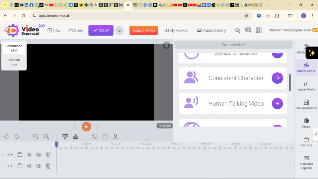 Create amazing videos with VideoExpress AI