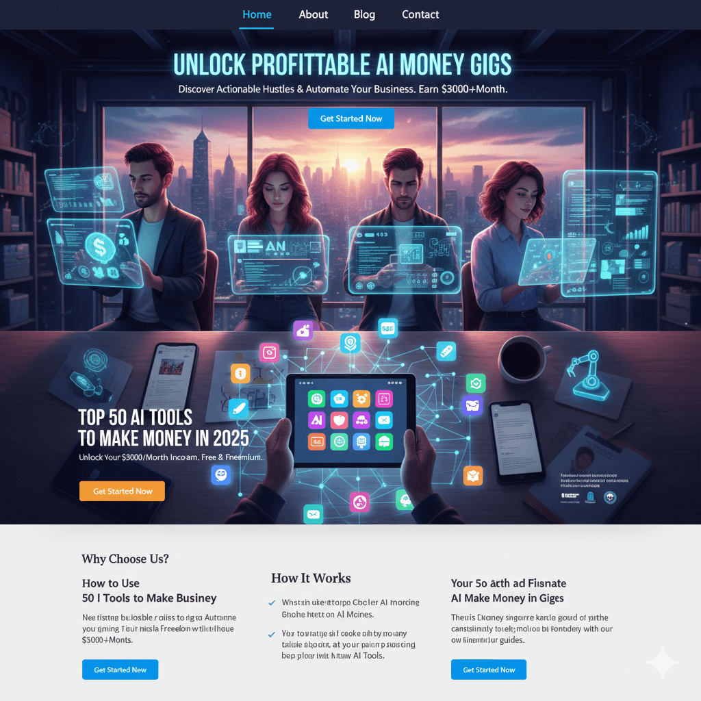 Discover the practical AI money gigs and automation tools helping people earn $3,000+ monthly.
