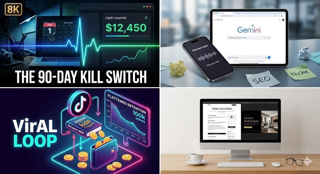 90 Days Tracker to Make Money Online with AI Tools